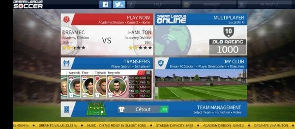 Dream League Soccer 2016 Full Mobile Game Free Download