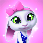 Bu the Baby Bunny Cute pet care game 1.8 MOD (gems + coins)