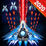 Space shooter Galaxy attack Galaxy shooter 1.404  MOD (Unlimited Diamonds +Cards + Medal)