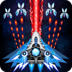 Space Shooter Galaxy Attack 1.421 Mod Infinite Diamonds / Cards / Medal