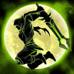 Shadow of Death Dark Knight Stickman Fighting 1.93.2.0 Mod a lot of money