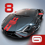 Asphalt 8 Racing Game Drive Drift at Real Speed 5.5.0l Mod money