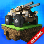 Blocky Cars tank games, online 8.4.4 MOD APK