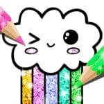 Kawaii Coloring Book Glitter 1.4.1.3 MOD APK No ADS