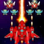 Galaxy Attack Chicken Shooter 17.1 MOD APK Unlimited Gold
