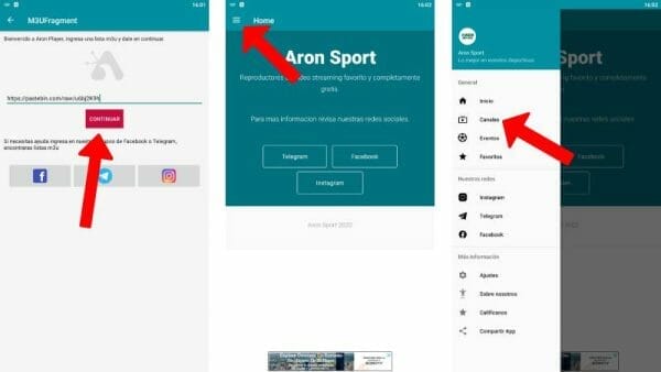 Aron Sport Plus APK APK Home
