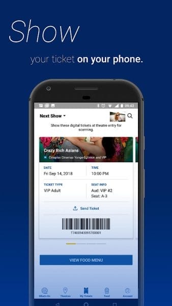 Cineplex APK 3