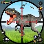Wild Dino Hunting Jungle Games 5.2 MOD APK Menu, Money, One Hit