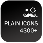 PLAIN ICONS APEX NOVA ADW GO 4.3.0