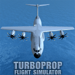 Turboprop Flight Simulator 3D 1.18b APK + MOD