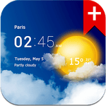 Transparent clock weather Pro 1.26.01 APK