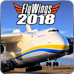 Flight Simulator 2018 FlyWings Free 1.2.8 MOD APK + Data
