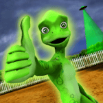 Scary Green Grandpa Alien 2.0 MOD APK Unlocked