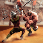 Gladiator Heroes Clash Fighting and Strategy Game 3.1.3 MOD APK (Click Speed ​​X2 + Anti Ban)