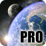 Earth & Moon in HD Gyro 3D PRO Parallax Wallpaper 2.7 Patched