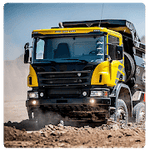 Euro Truck Simulator Offroad Cargo Transport 8.0 MOD APK (Unlimited Money+Unlocked)