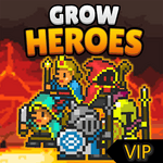 Grow Heroes Vip Idle RPG 5.7 MOD (Unlimited Gold + Gems + Bones + Ad-Free)