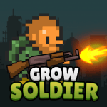 Grow Soldier Idle Merge game 3.5 MOD  (Unlimited Gold Coins)