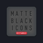 Matte Black Icon Pack 5.4 Paid