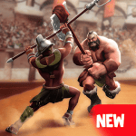 Gladiator Heroes Clash Fight epic clan battles 3.2.7 MOD + DATA (Click Speed X2 + Anti Ban)