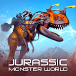 Jurassic Monster World Dinosaur War 3D FPS 0.10.3 MOD + DATA (Unlimited ammo)