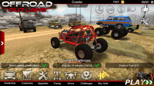 Offroad Outlaws 4.1.1 Mod Money Free Shopping Screebshot
