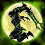Shadow of Death Dark Knight Stickman Fighting 1.74.1.0 Mod a lot of money