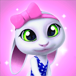 Bu the Baby Bunny Cute pet care game 2.6 Mod gems ​​/ coins