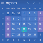 Calendar Widget Month + Agenda 6.16
