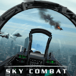 Sky Combat war planes online simulator PVP 1.0 Mod endless rockets