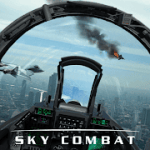 Sky Combat war planes online simulator PVP 4.1 Mod unlimited bullets
