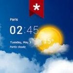 Transparent clock and weather Ad free 5.4.12 Paid