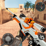 Real Terrorist Shooting Games Gun Shoot War 1.14 Mod god mode
