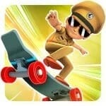 Little Singham Super Skater 1.0.317 MOD APK Unlimited Spins