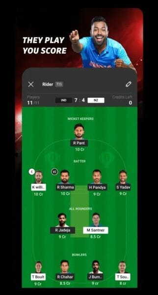 Dream11 App