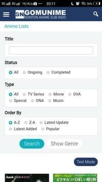 Gomunime Apk