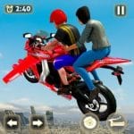 Flying Motorbike Taxi Driving 1.0.5 MOD APK Free Shopping