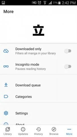 Tachiyomi APK3
