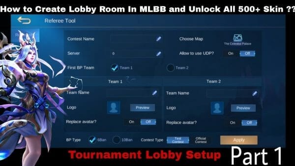 MLBB Tournament Account Creator APK3