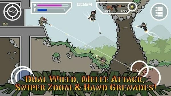 Mini Militia Doodle Army 2 5.4.2 MOD APK Pro Pack Unlocked1