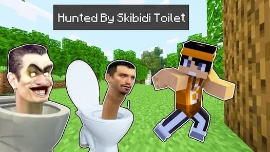Skibidi Toilet War Minecraft APK2